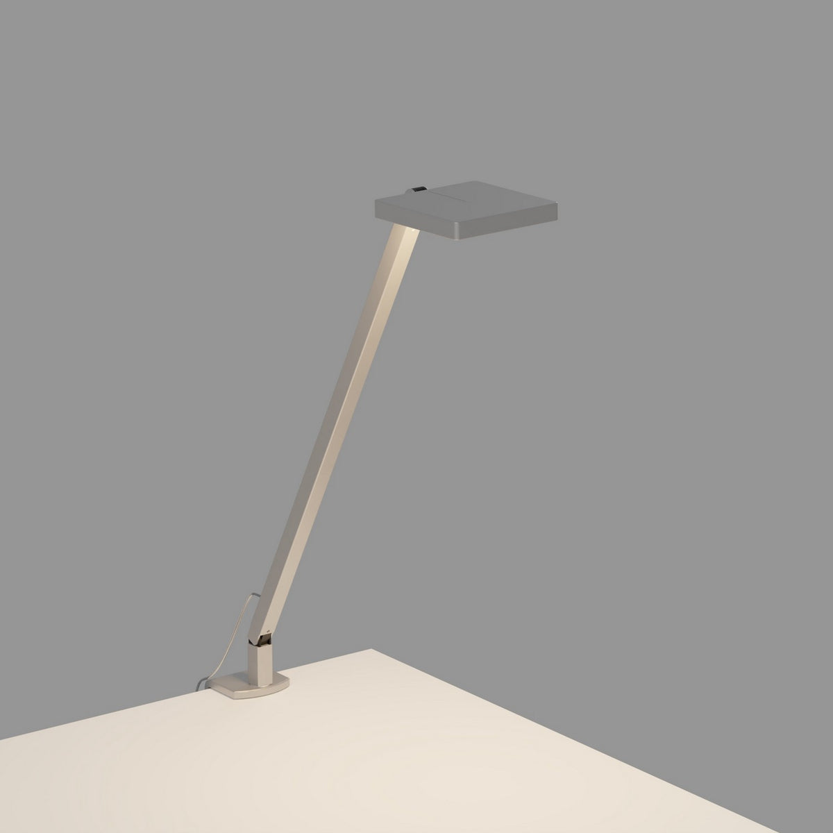 Koncept - FCD-1-SIL-2CL - LED Desk Lamp - Focaccia - Silver