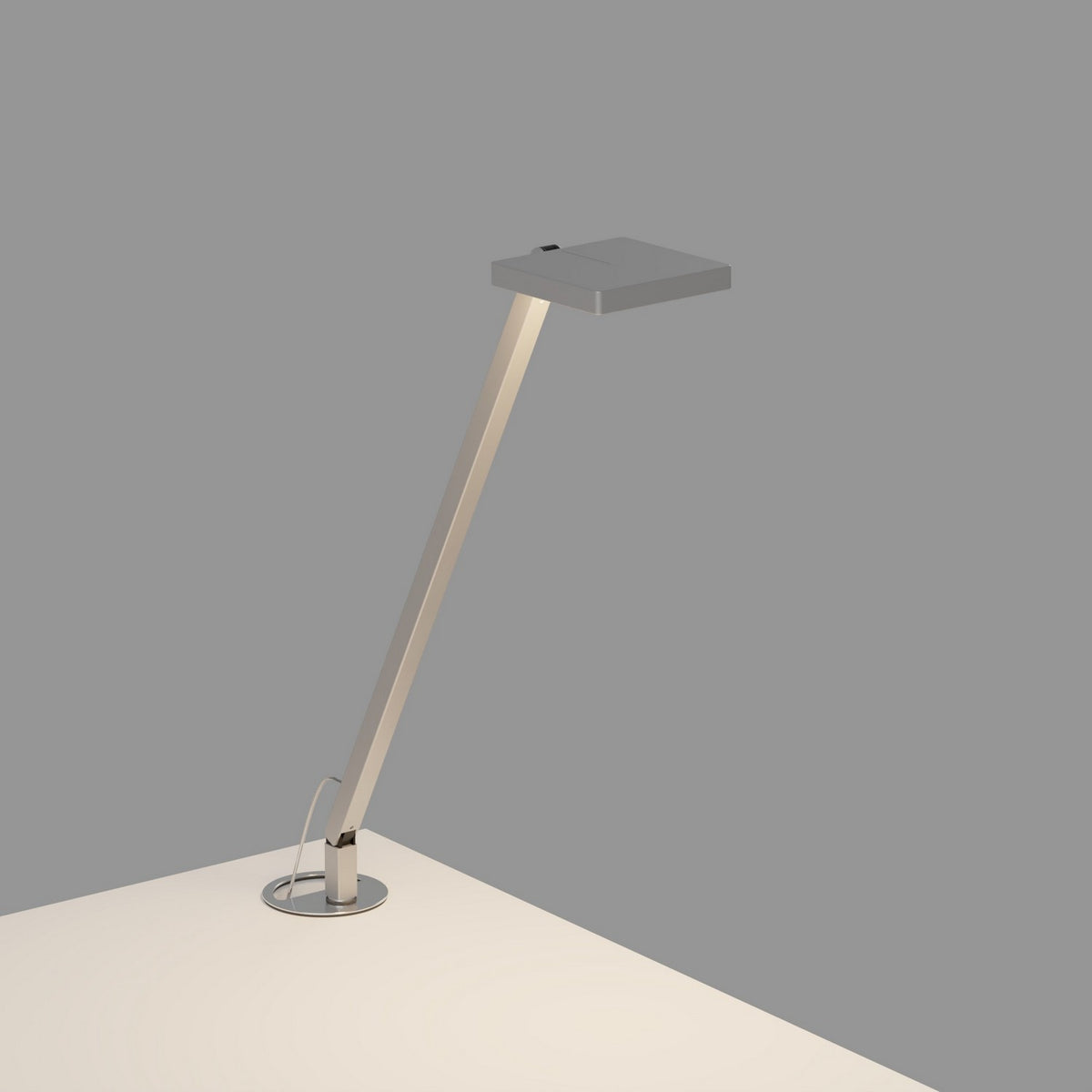 Koncept - FCD-1-SIL-GRM - LED Desk Lamp - Focaccia - Silver