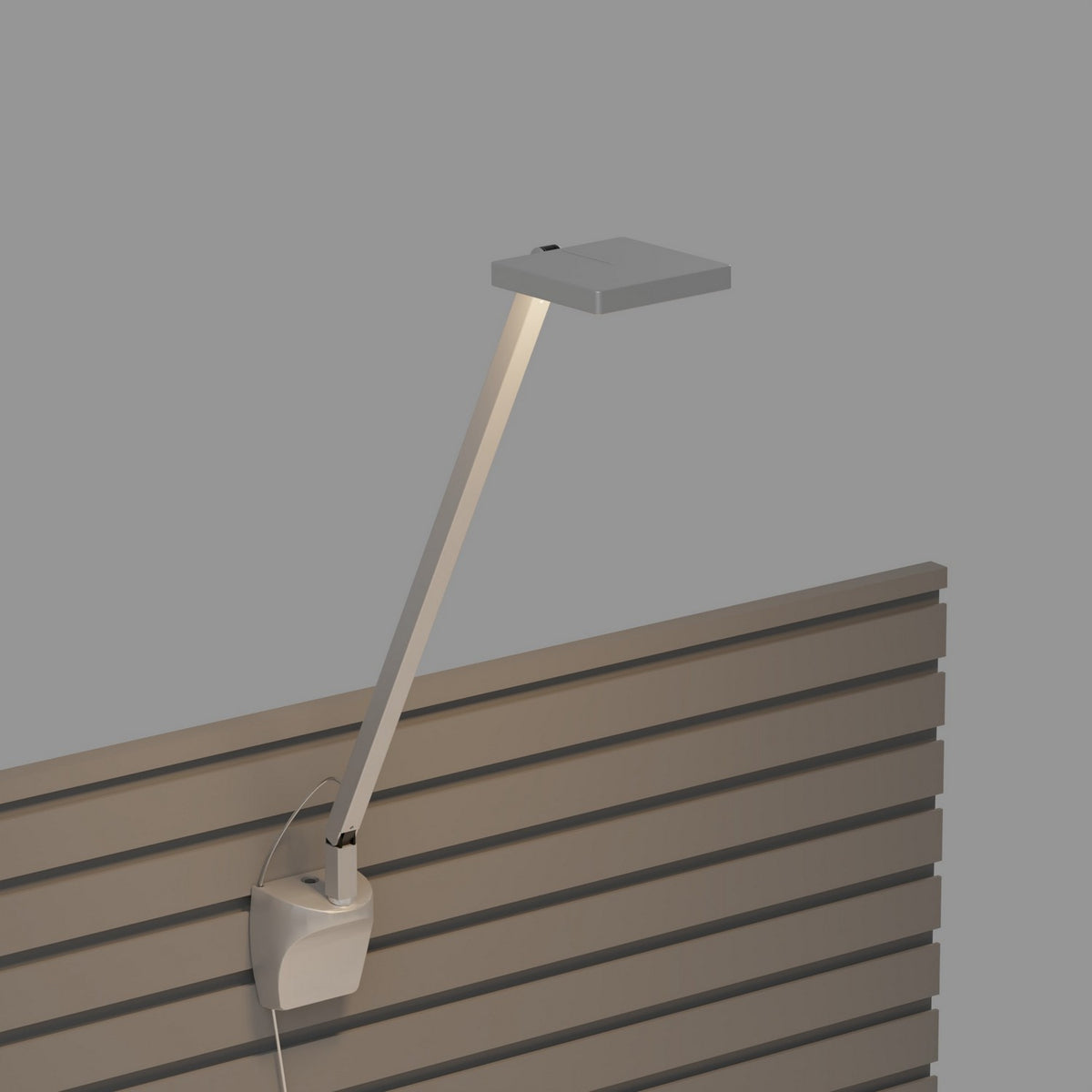 Koncept - FCD-1-SIL-SLT - LED Desk Lamp - Focaccia - Silver