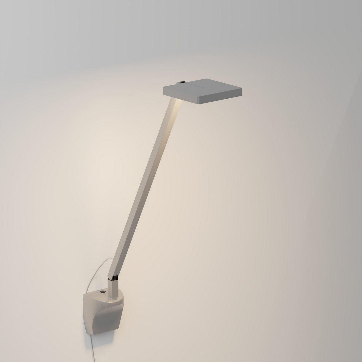 Koncept - FCD-1-SIL-WAL - LED Desk Lamp - Focaccia - Silver