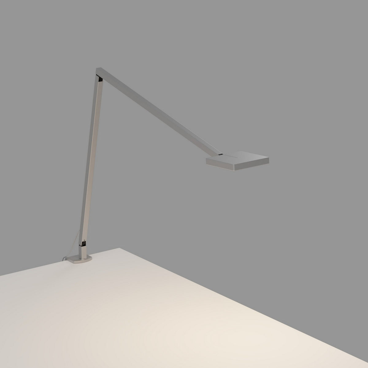 Koncept - FCD-2-SIL-2CL - LED Desk Lamp - Focaccia - Silver