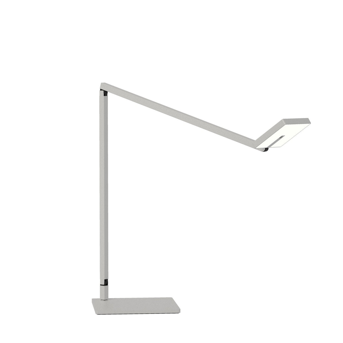 Koncept - FCD-2-SIL-DSK - LED Desk Lamp - Focaccia - Silver