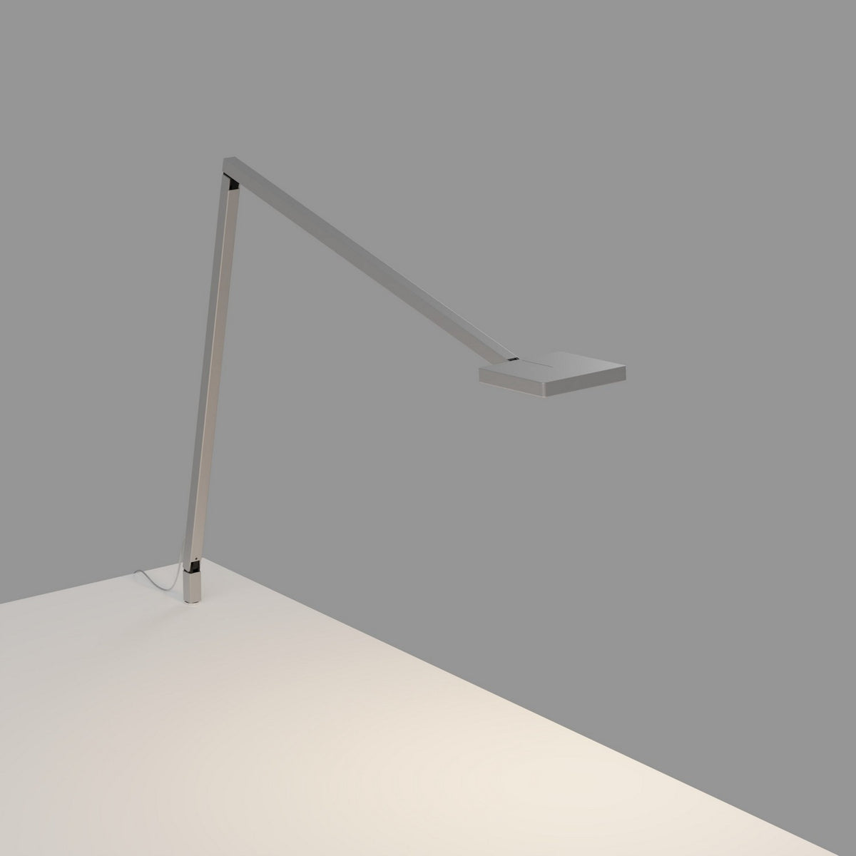Koncept - FCD-2-SIL-THR - LED Desk Lamp - Focaccia - Silver