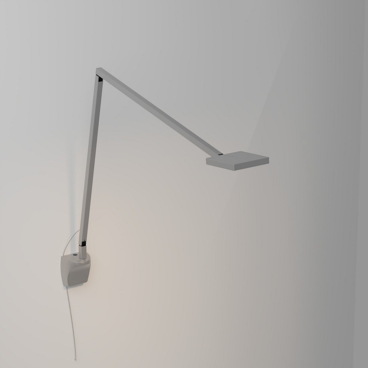 Koncept - FCD-2-SIL-WAL - LED Desk Lamp - Focaccia - Silver