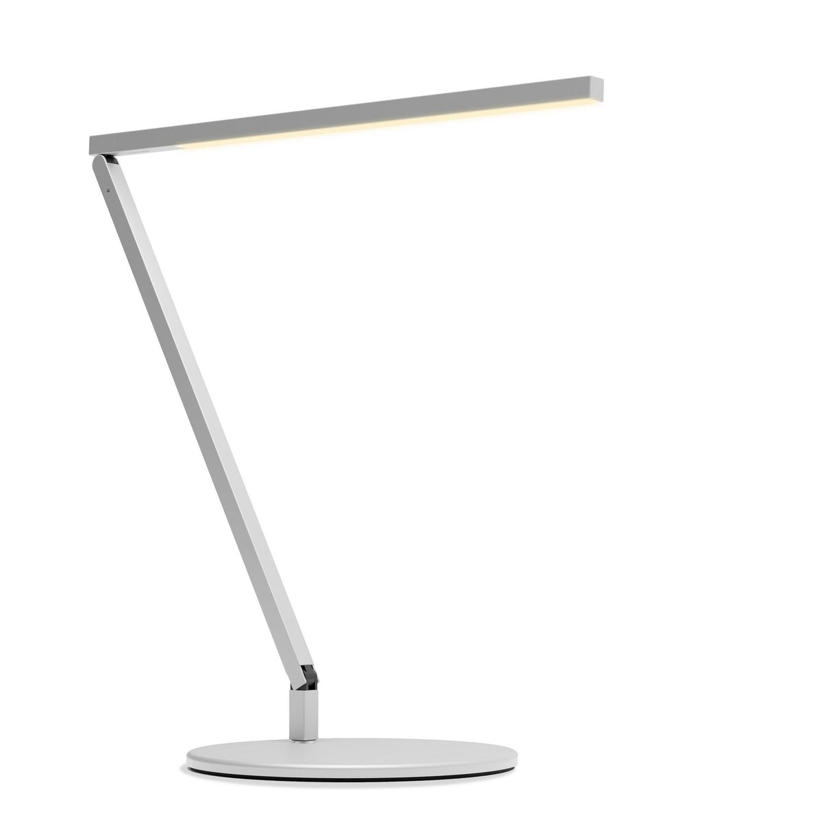 Koncept - ZBD1000-W-SIL-DSK - LED Desk Lamp - Z-Bar - Silver