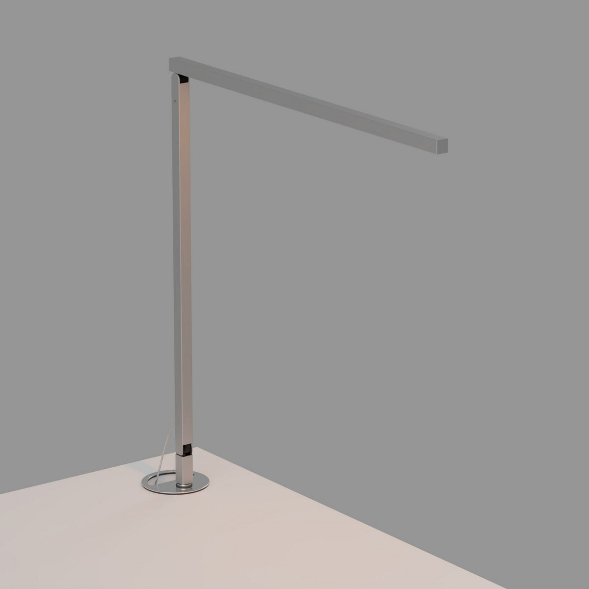 Koncept - ZBD1000-W-SIL-GRM - LED Desk Lamp - Z-Bar - Silver