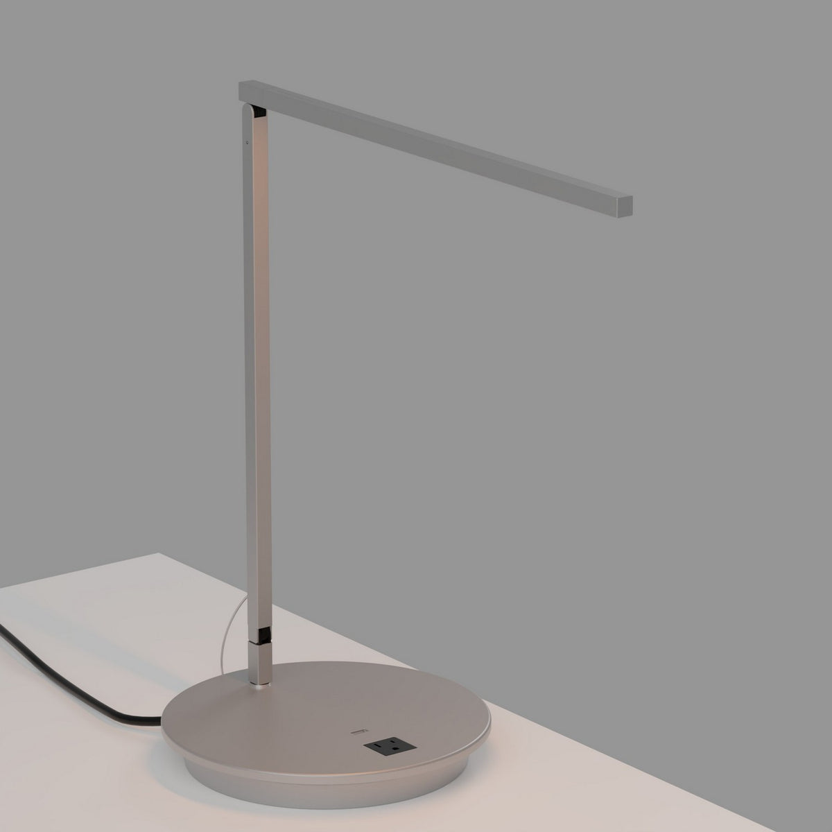 Koncept - ZBD1000-W-SIL-PWD - LED Desk Lamp - Z-Bar - Silver