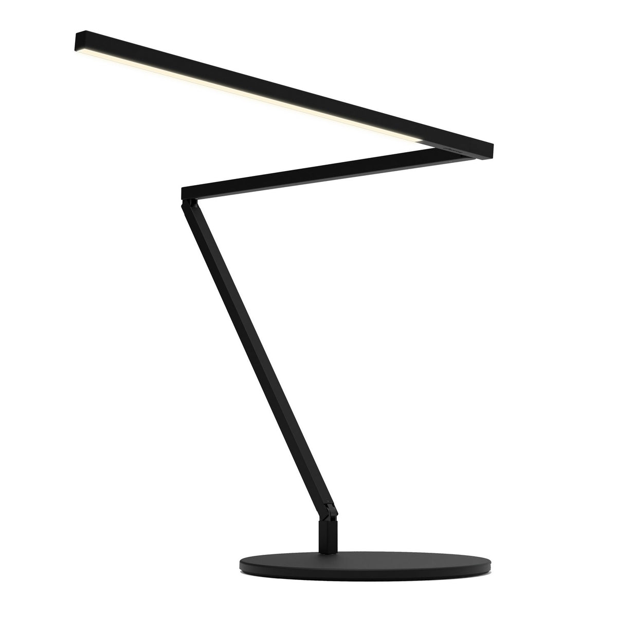 Koncept - ZBD3000-W-MTB-STD-DSK - LED Desk Lamp - Z-Bar - Matte black
