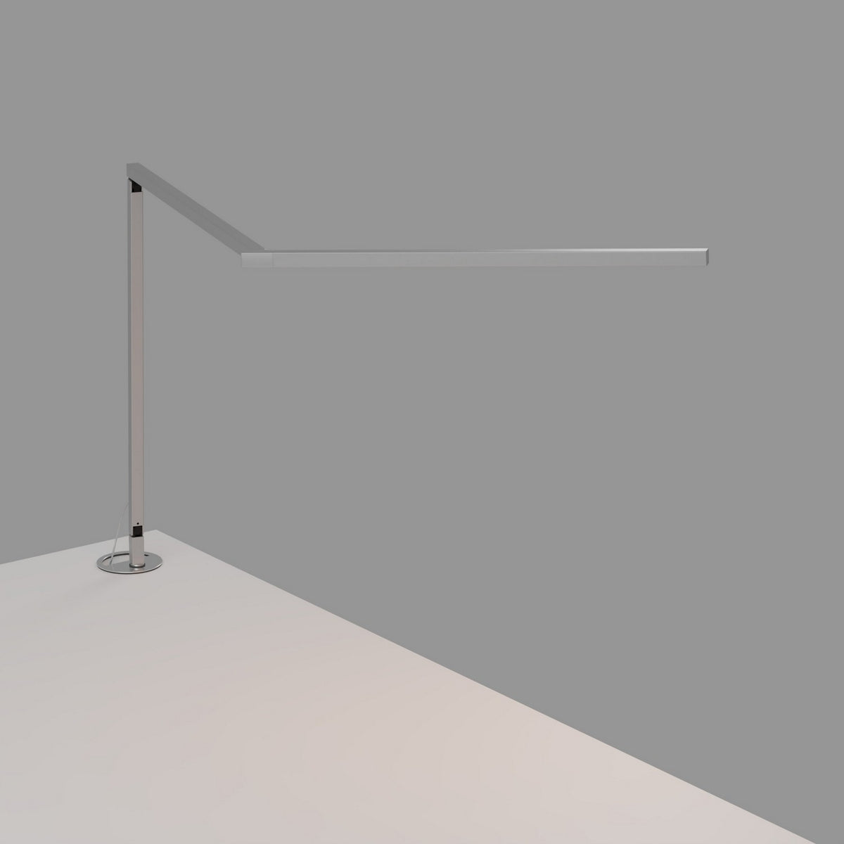 Koncept - ZBD3000-W-SIL-STD-GRM - LED Desk Lamp - Z-Bar - Silver