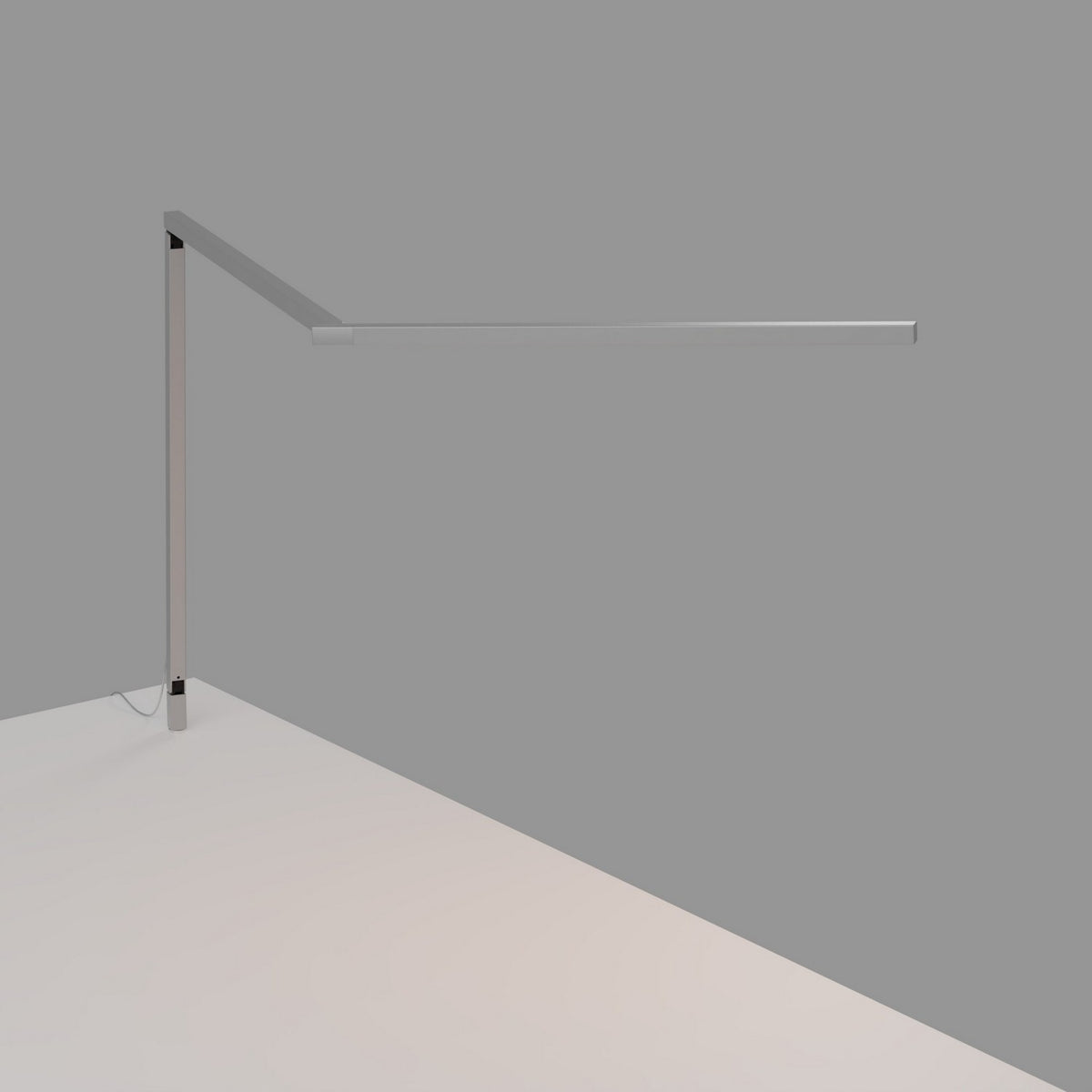 Koncept - ZBD3000-W-SIL-STD-THR - LED Desk Lamp - Z-Bar - Silver