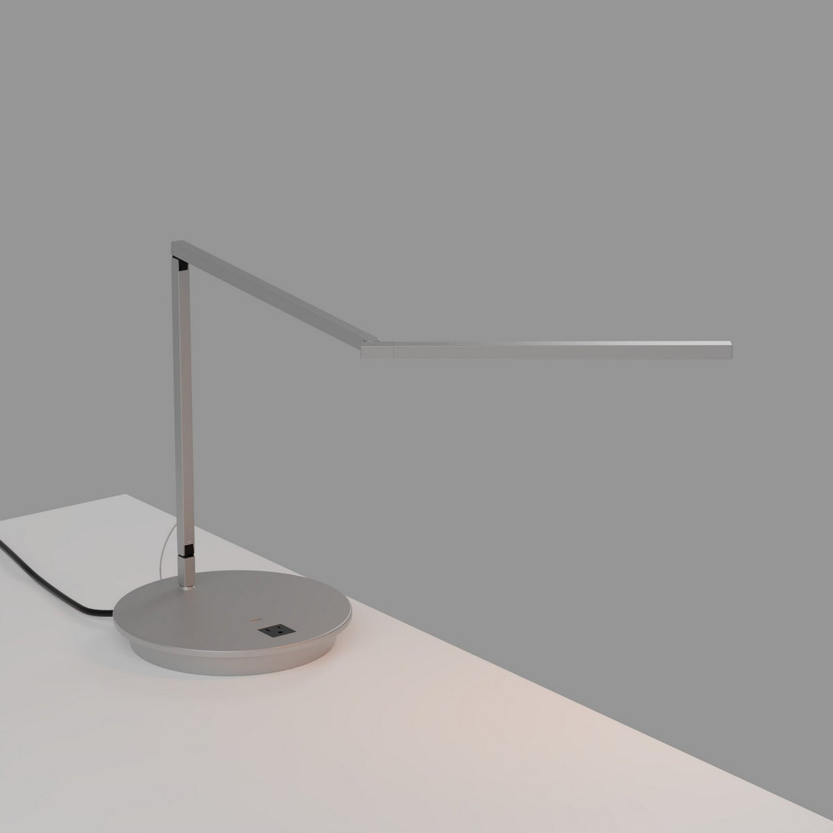 Koncept - ZBD3100-W-SIL-PWD - LED Desk Lamp - Z-Bar - Silver