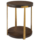 Uttermost - 25554 - Side Table - Palisade - Antique Gold