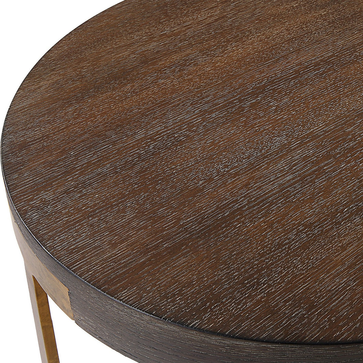 Uttermost - 25554 - Side Table - Palisade - Antique Gold