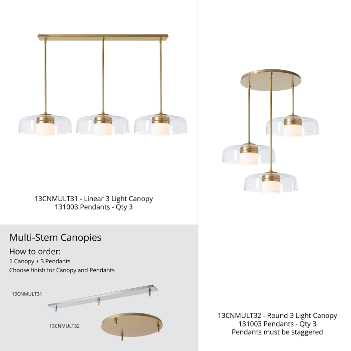 Hubbardton Forge 131003 Sora Pendant