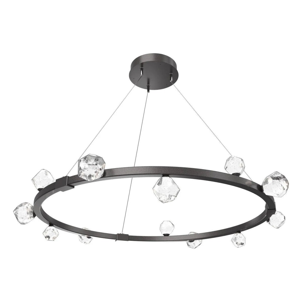 Hammerton Studio - CHB0070-40-GP-CZ-CA1-L3 - LED Chandelier - Stella - Graphite