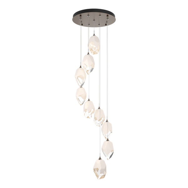 Chrysalis 9 Lumières Grand Cristal Suspension