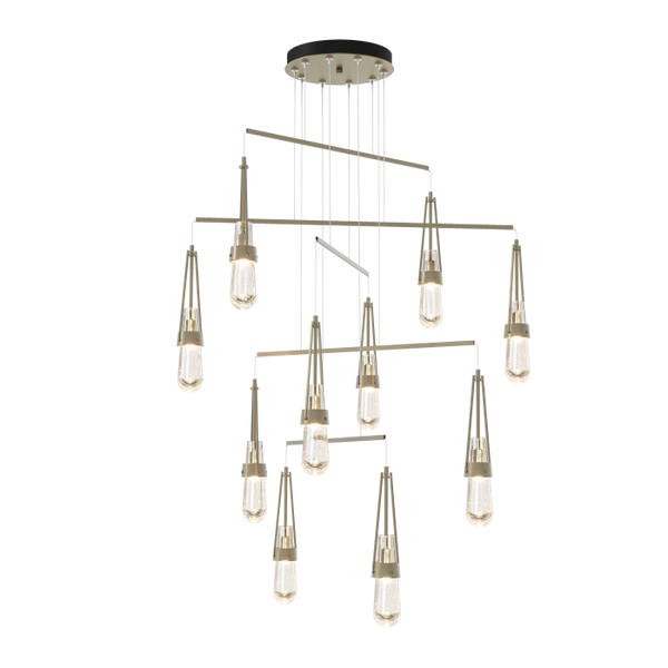 Mobile en verre soufflé Link 10 lumières Suspension