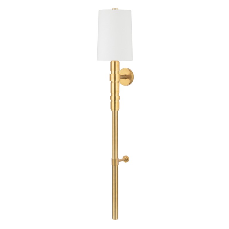 Corbett Lighting - 408-01-VB - One Light Wall Sconce - Cormoran - Vintage Brass