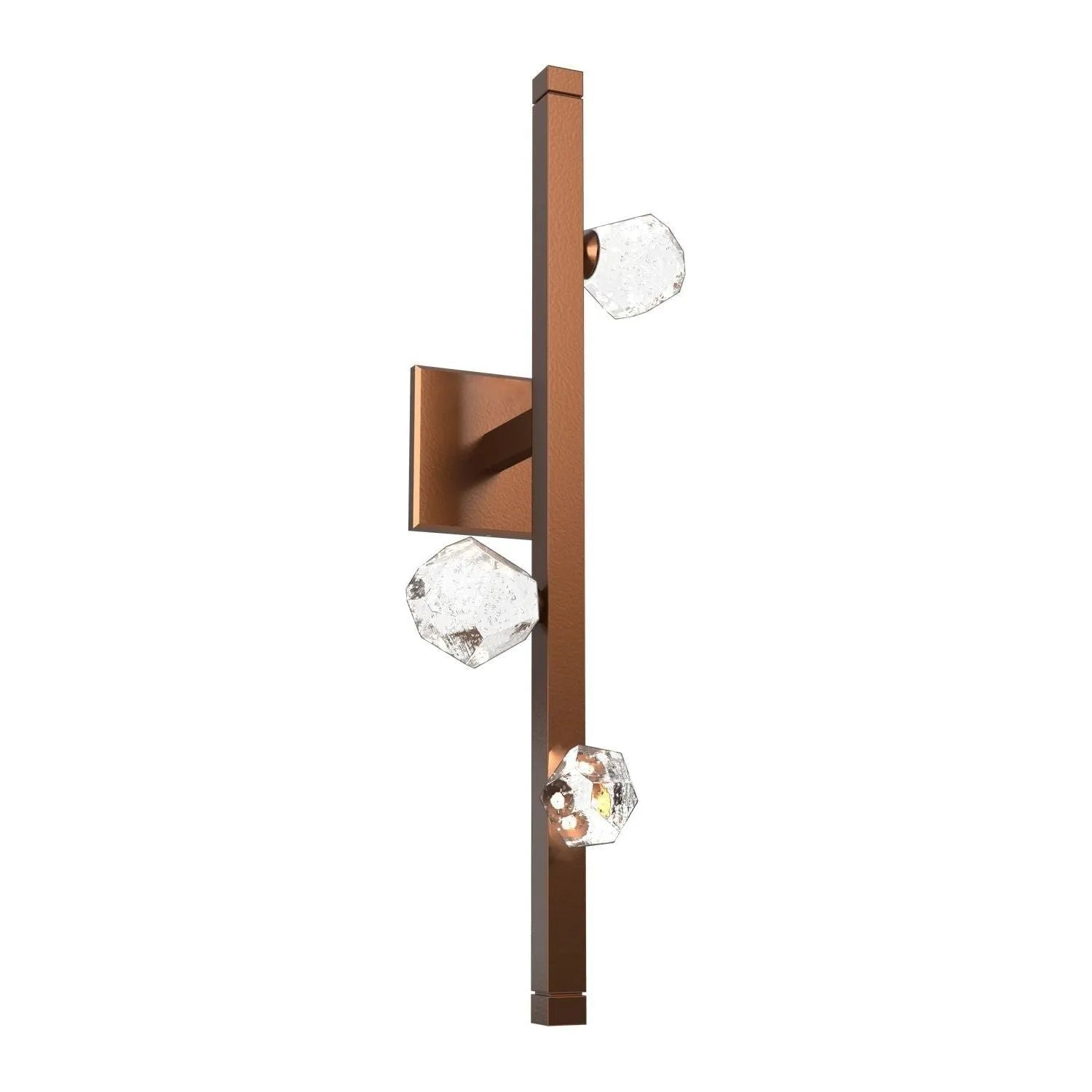 Hammerton Studio - IDB0070-24-BB-CZ-L3 - LED Wall Sconce - Stella - Burnished Bronze