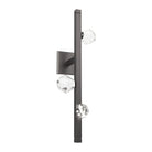 Hammerton Studio - IDB0070-24-GP-CZ-L3 - LED Wall Sconce - Stella - Graphite