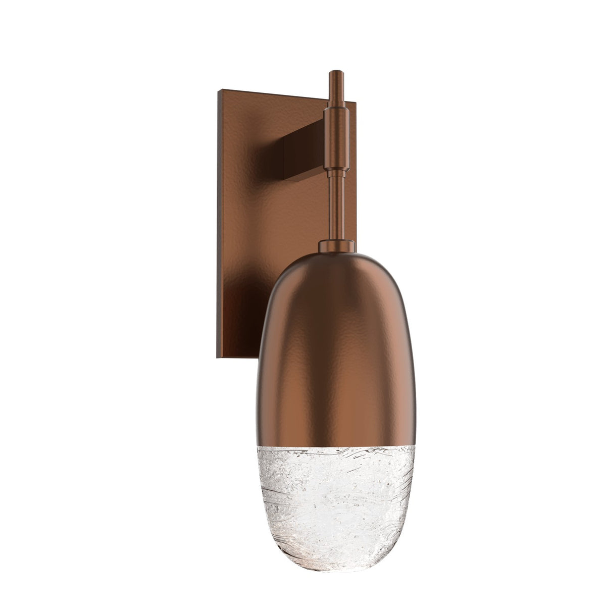 Hammerton Studio - IDB0079-01-BB-PC-L3 - LED Wall Sconce - Pebble - Burnished Bronze