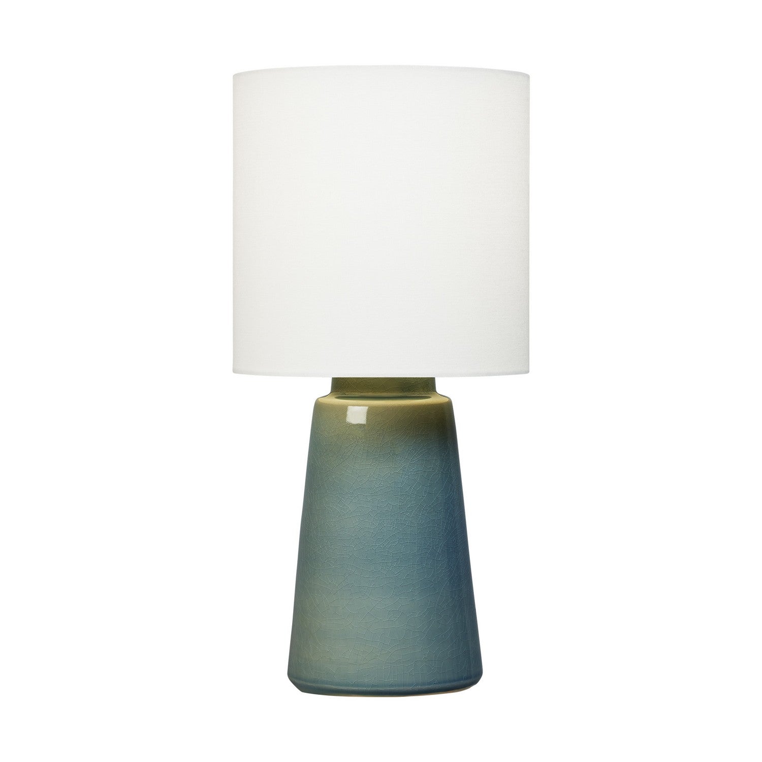 Visual Comfort Studio Canada - BT1061BAC1 - One Light Table Lamp - Vessel - Blue Anglia Crackle