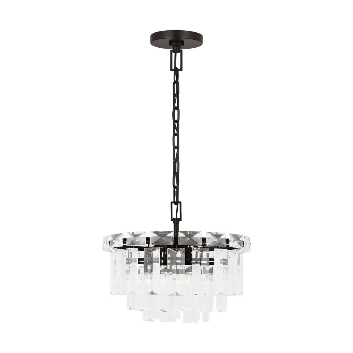 Visual Comfort Studio Canada - CC1254AI - Four Light Chandelier - Arden - Aged Iron