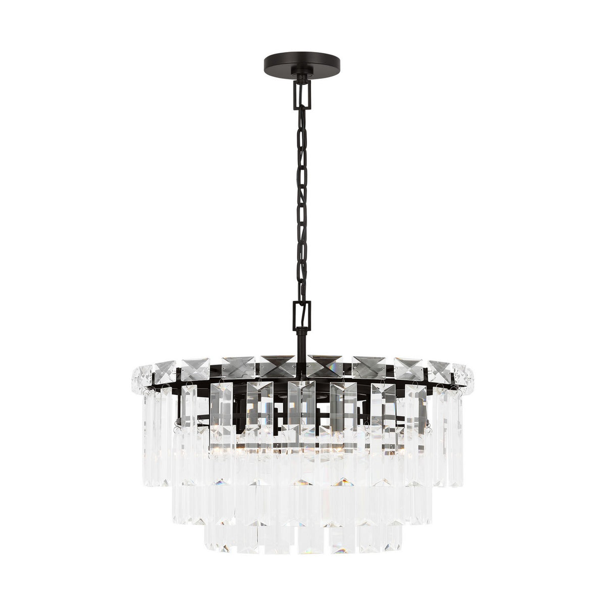 Visual Comfort Studio Canada - CC12610AI - Ten Light Chandelier - Arden - Aged Iron