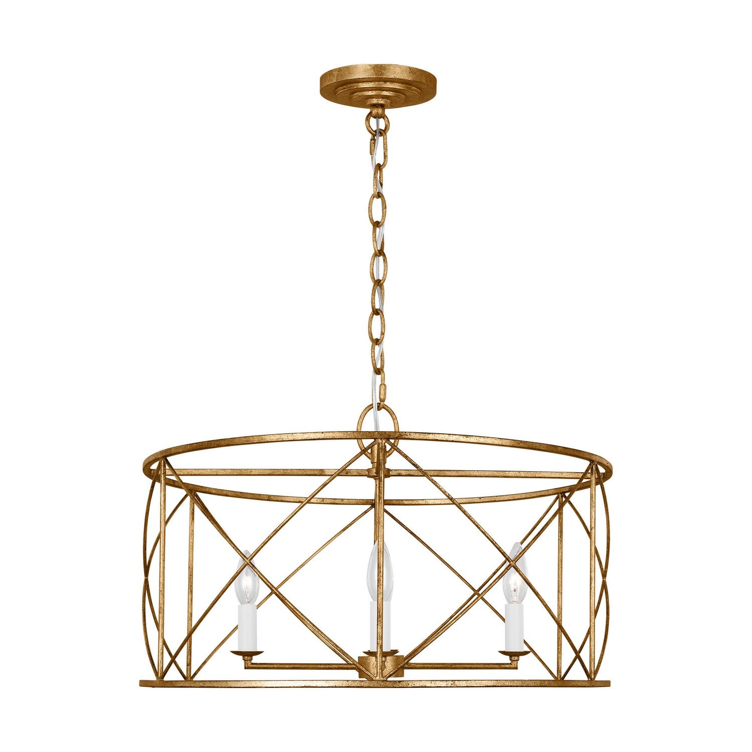 Visual Comfort Studio Canada - CC1634ADB - Four Light Chandelier - Beatrix - Antique Gild