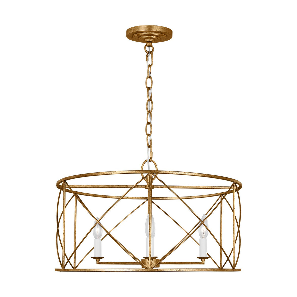 Visual Comfort Studio Canada - CC1634ADB - Four Light Chandelier - Beatrix - Antique Gild