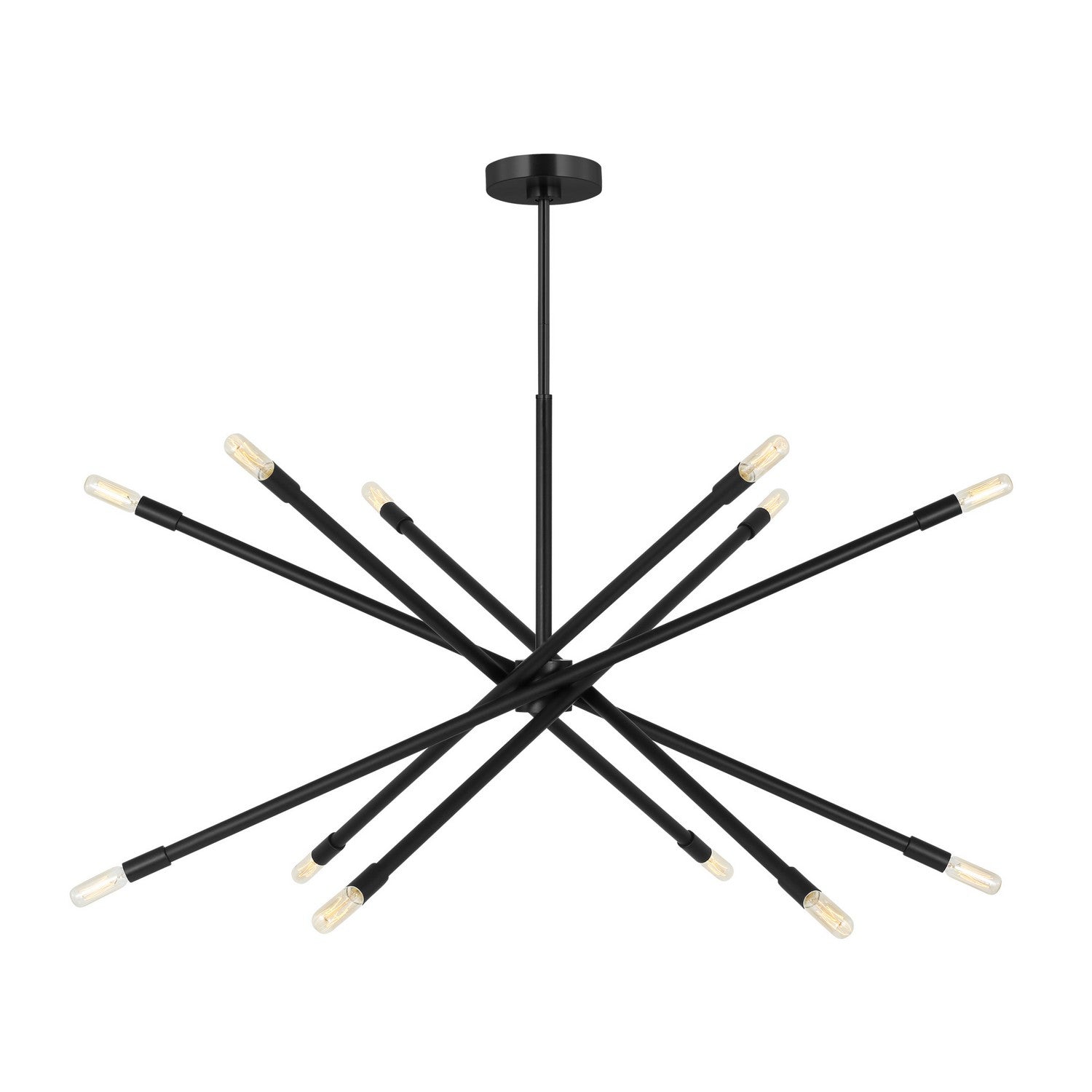 Visual Comfort Studio Canada - CC16512MBK - 12 Light Chandelier - Eastyn - Midnight Black