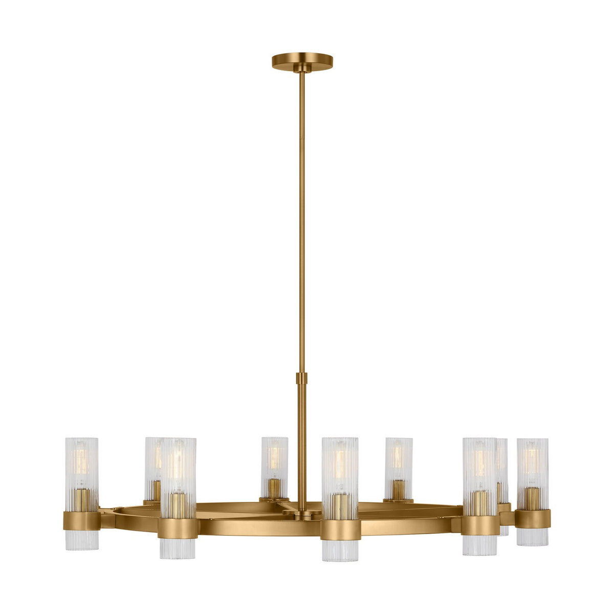 Visual Comfort Studio Canada - CC16810BBS - Eight Light Chandelier - Geneva - Burnished Brass