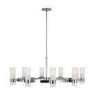 Visual Comfort Studio Canada - CC16810PN - Eight Light Chandelier - Geneva - Polished Nickel