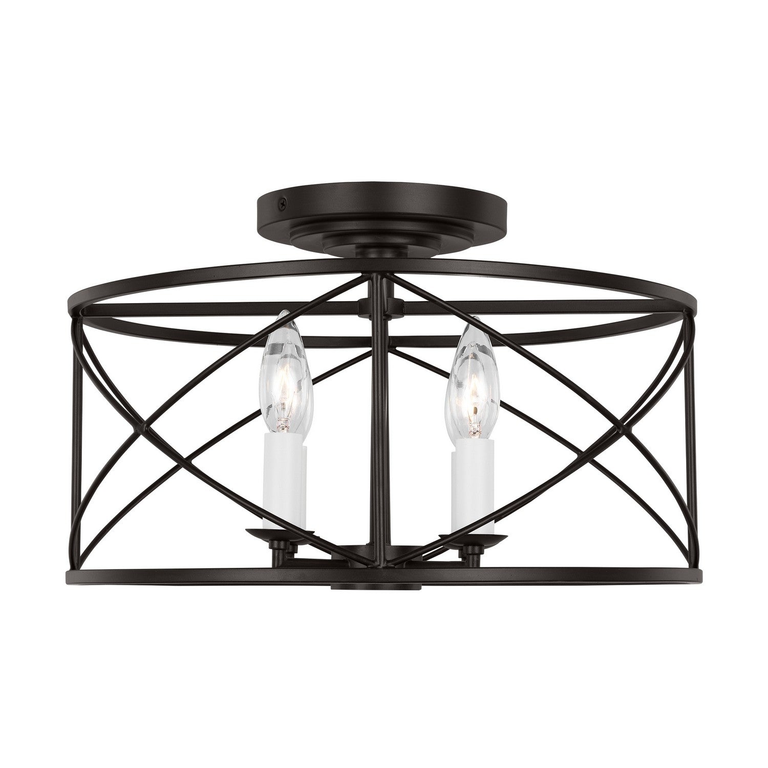 Visual Comfort Studio Canada - CF1134ADB - Four Light Semi-Flush Mount - Beatrix - Antique Gild