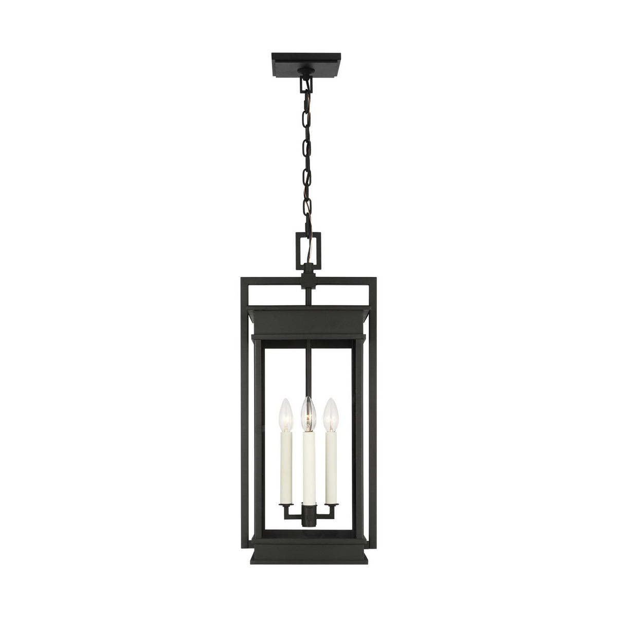 Visual Comfort Studio Canada - CO1534TXB - Four Light Outdoor Pendant - Cupertino - Textured Black