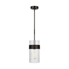 Visual Comfort Studio Canada - CP1171AI - One Light Pendant - Geneva - Aged Iron