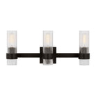 Visual Comfort Studio Canada - CV1023AI - Three Light Bath Vanity - Geneva - Aged Iron