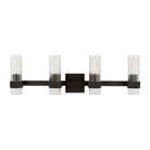 Visual Comfort Studio Canada - CV1024AI - Four Light Bath Vanity - Geneva - Aged Iron