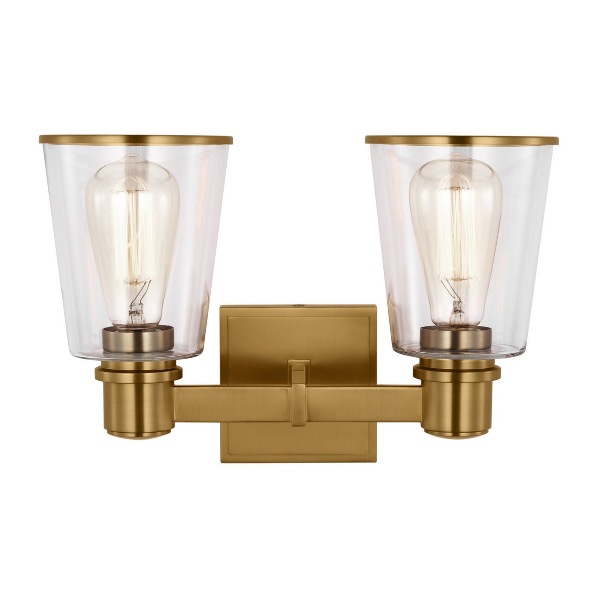 Visual Comfort Studio Canada - CV1032BBS - Two Light Bath Vanity - Alessa - Burnished Brass