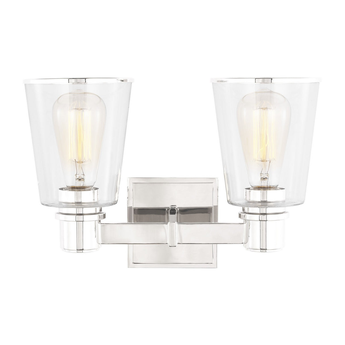 Visual Comfort Studio Canada - CV1032PN - Two Light Bath Vanity - Alessa - Polished Nickel