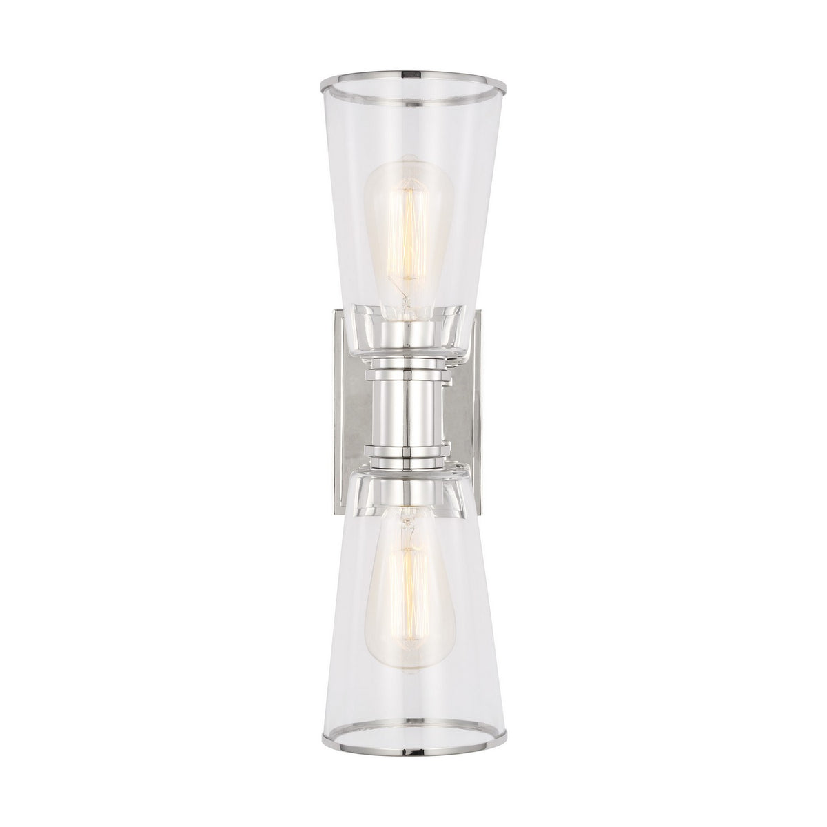 Visual Comfort Studio Canada - CV1042PN - Two Light Bath Vanity - Alessa - Polished Nickel