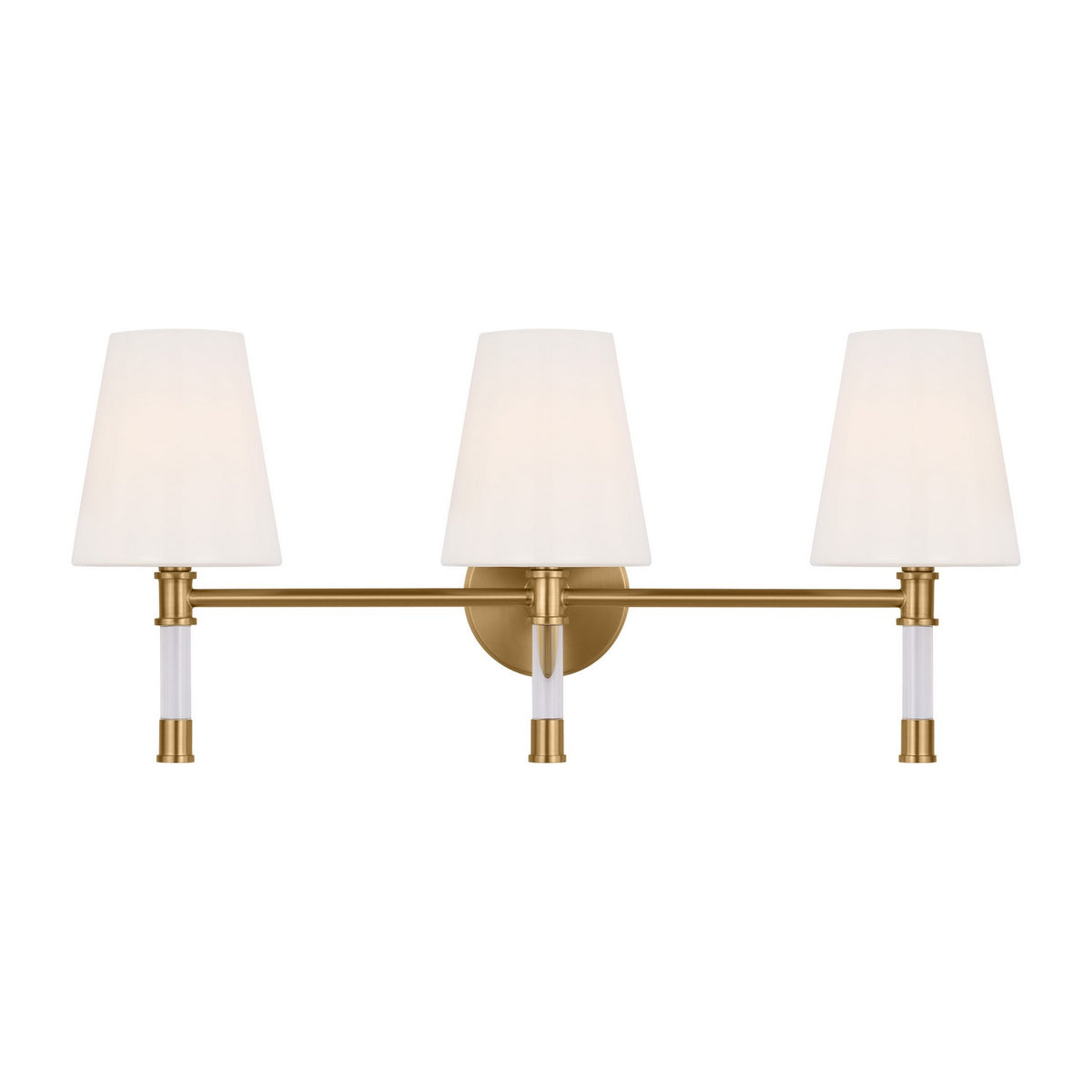 Visual Comfort Studio Canada - CV1053BBS - Three Light Bath Vanity - Hanover - Burnished Brass
