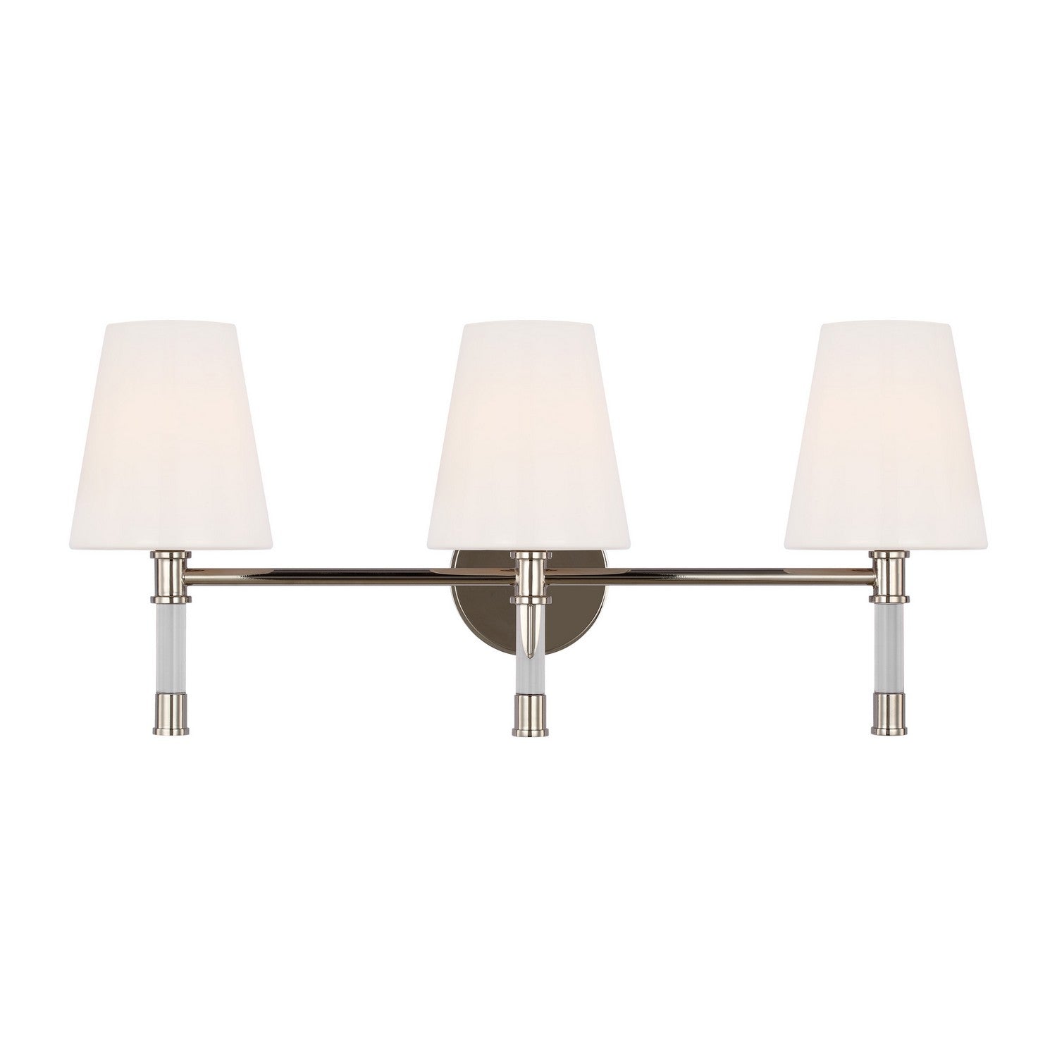 Visual Comfort Studio Canada - CV1053PN - Three Light Bath Vanity - Hanover - Polished Nickel