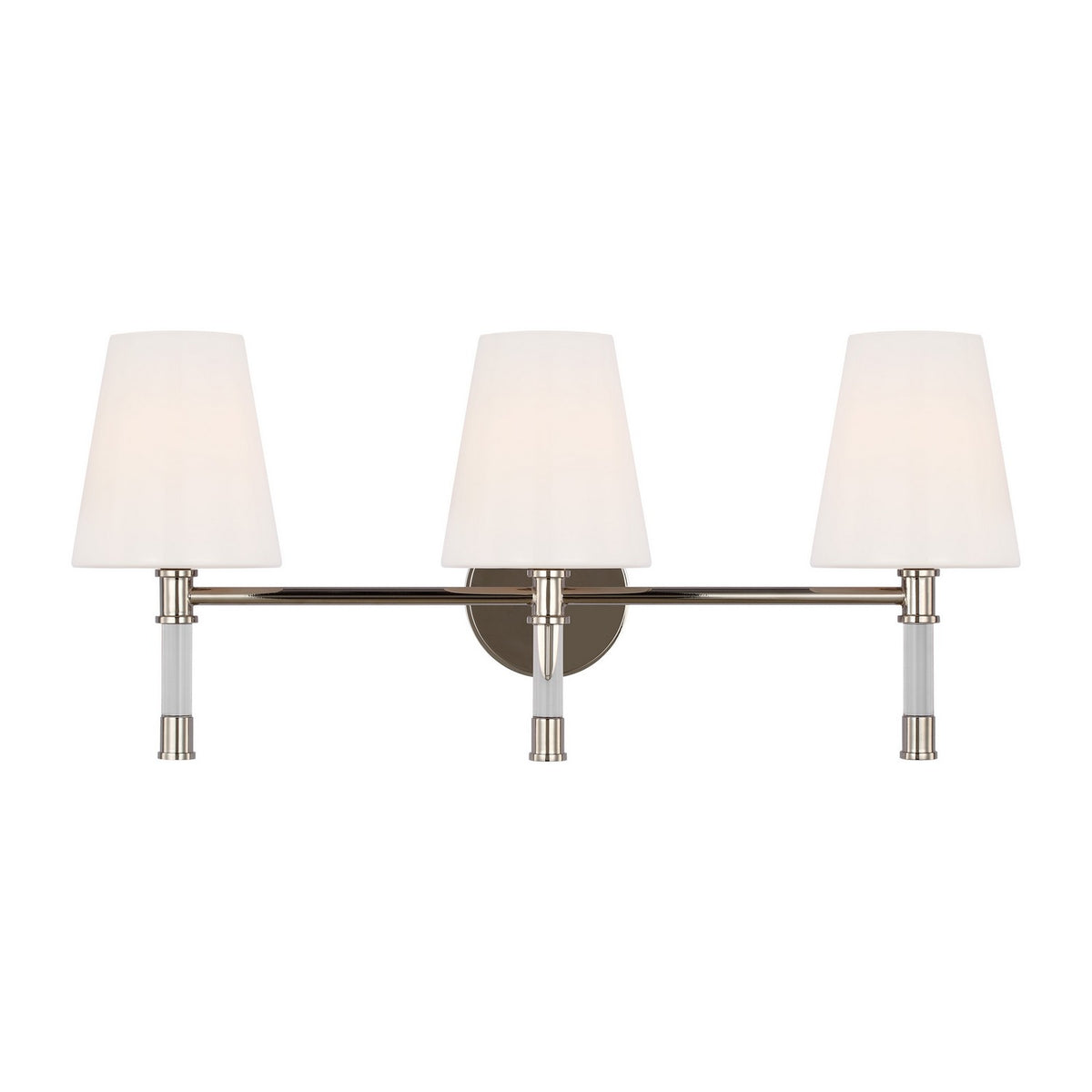Visual Comfort Studio Canada - CV1053PN - Three Light Bath Vanity - Hanover - Polished Nickel