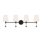 Visual Comfort Studio Canada - CV1054AI - Four Light Bath Vanity - Hanover - Aged Iron