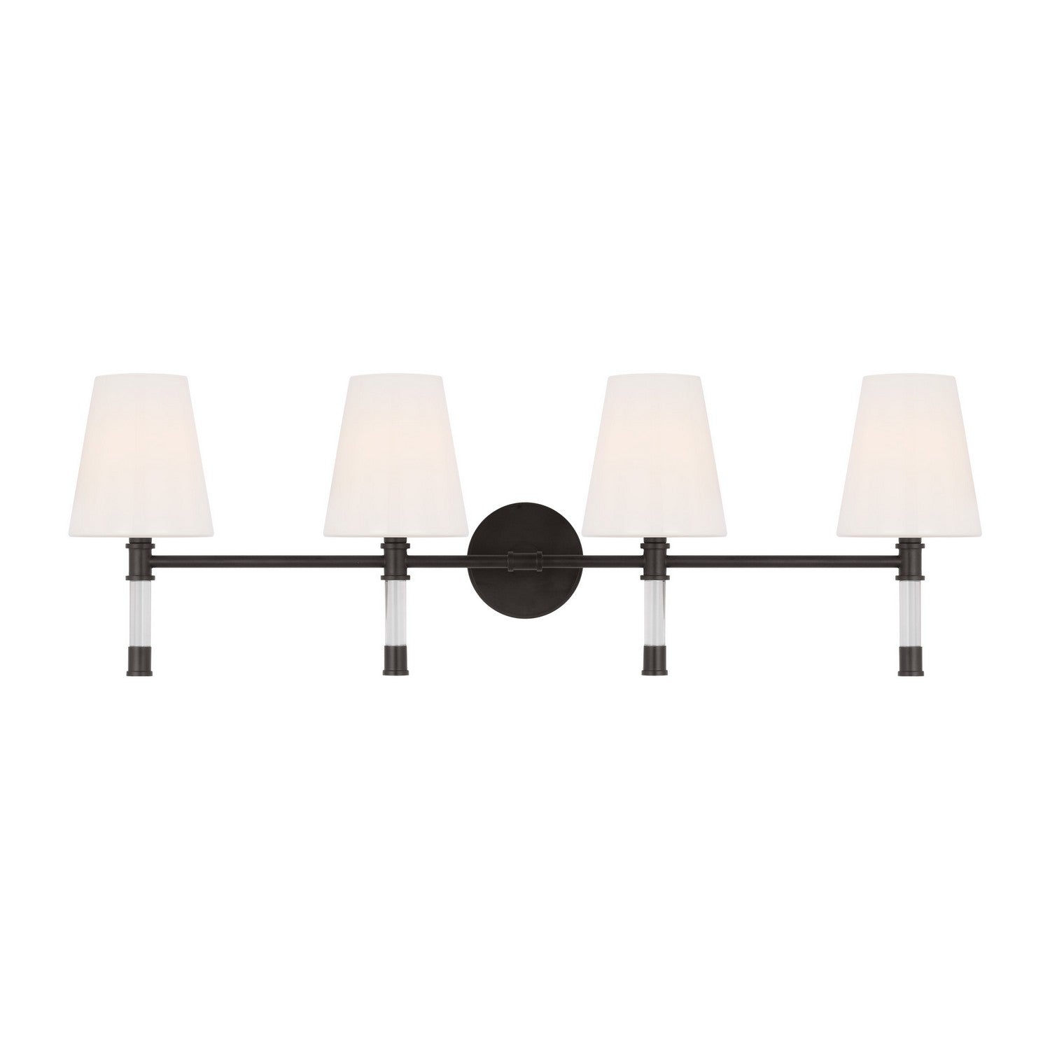 Visual Comfort Studio Canada - CV1054AI - Four Light Bath Vanity - Hanover - Aged Iron