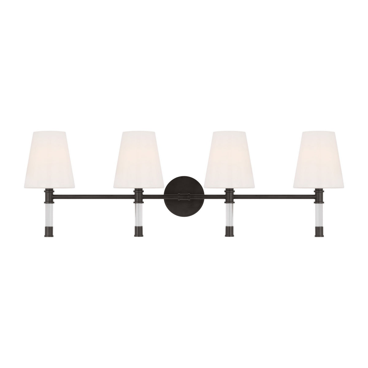 Visual Comfort Studio Canada - CV1054AI - Four Light Bath Vanity - Hanover - Aged Iron