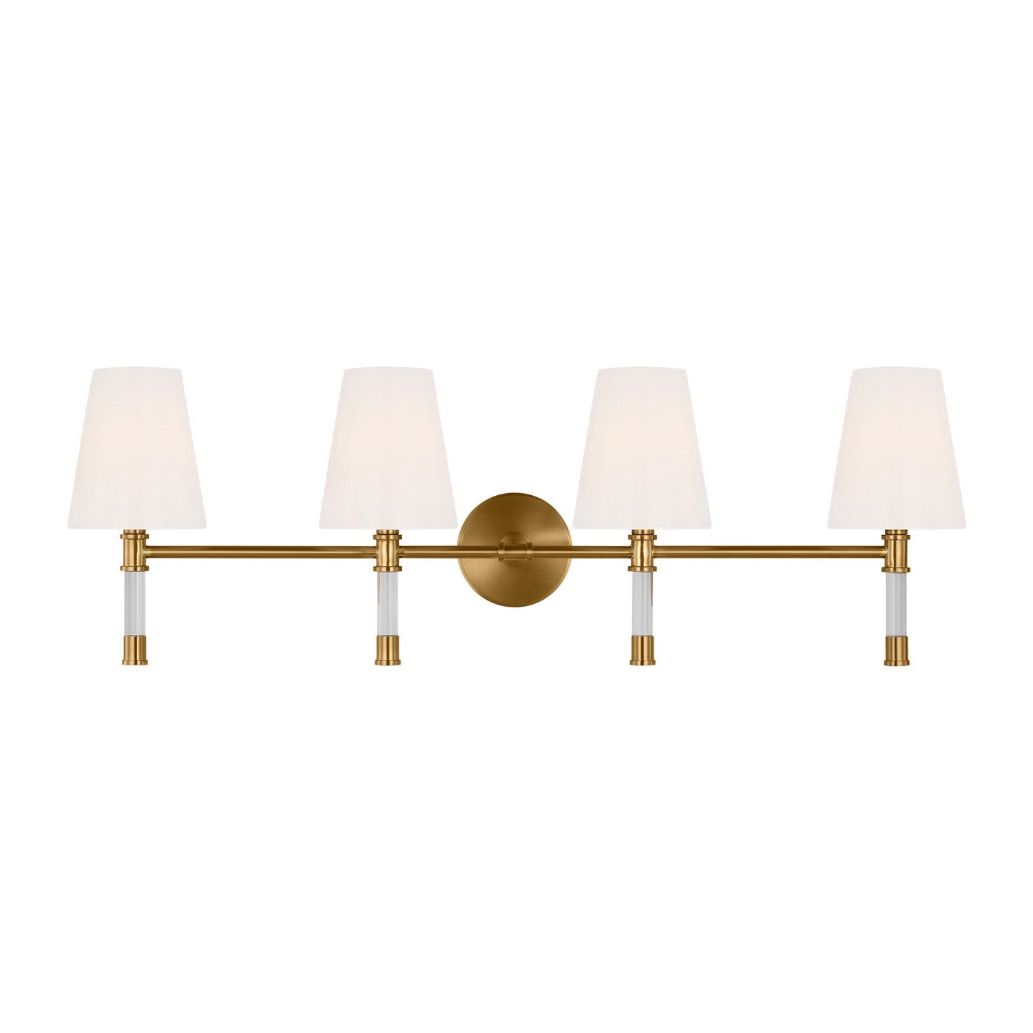 Visual Comfort Studio Canada - CV1054BBS - Four Light Bath Vanity - Hanover - Burnished Brass