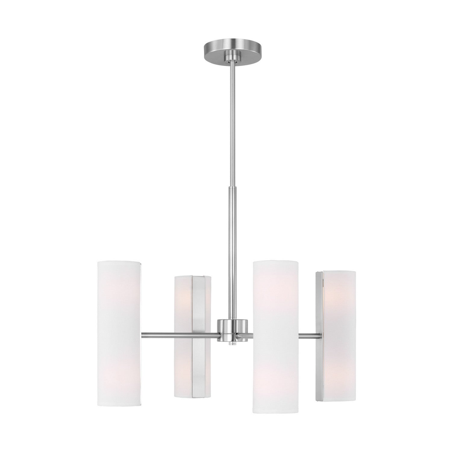 Visual Comfort Studio Canada - DJC1048BS - Eight Light Chandelier - Capalino - Brushed Steel
