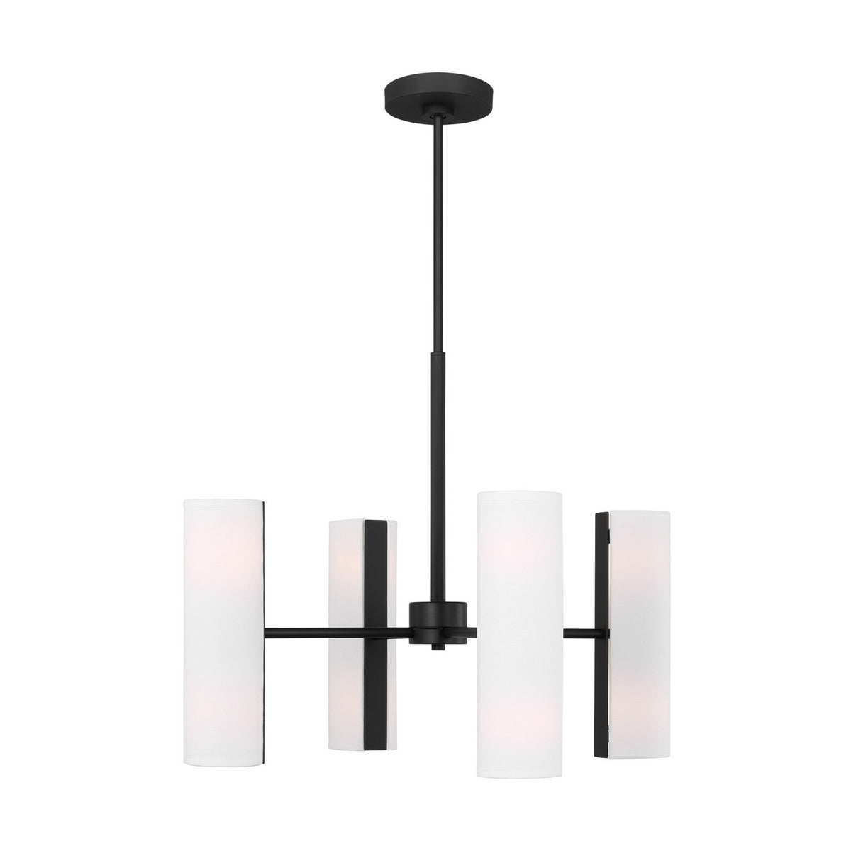 Visual Comfort Studio Canada - DJC1048MBK - Eight Light Chandelier - Capalino - Midnight Black